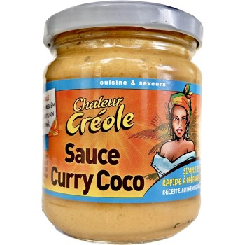 Sauce curry coco 200g