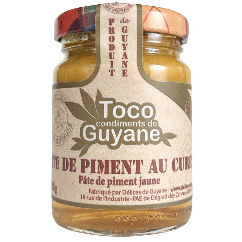 Pâte de piment au curry 100g