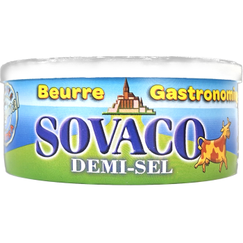 Beurre Sovaco demi-sel 250g